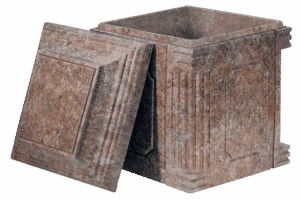 Rose Granite Cremation Urn Vault