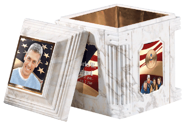 Cremation Urn Vault Applique Min