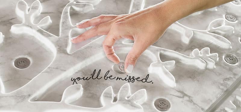 Have a unique and personal ceremony with the Aegean Healing Tree vault