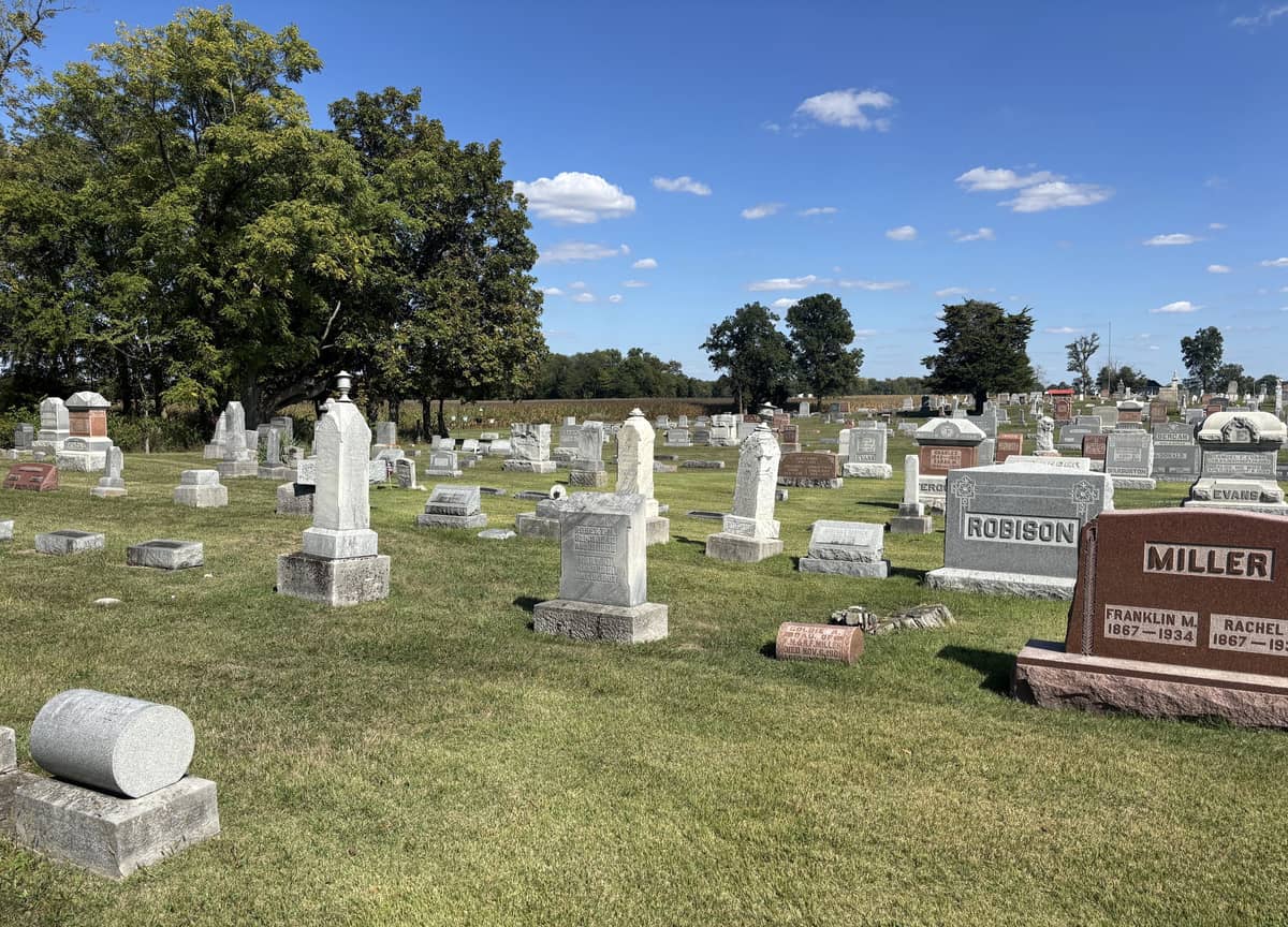 Picture of a cemetery