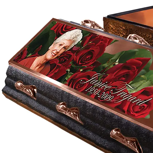 Reflection Burial Vault Applique