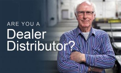 Are you a dealer distributor?