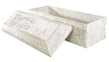 Healing Tree White Marble Burial Vaults